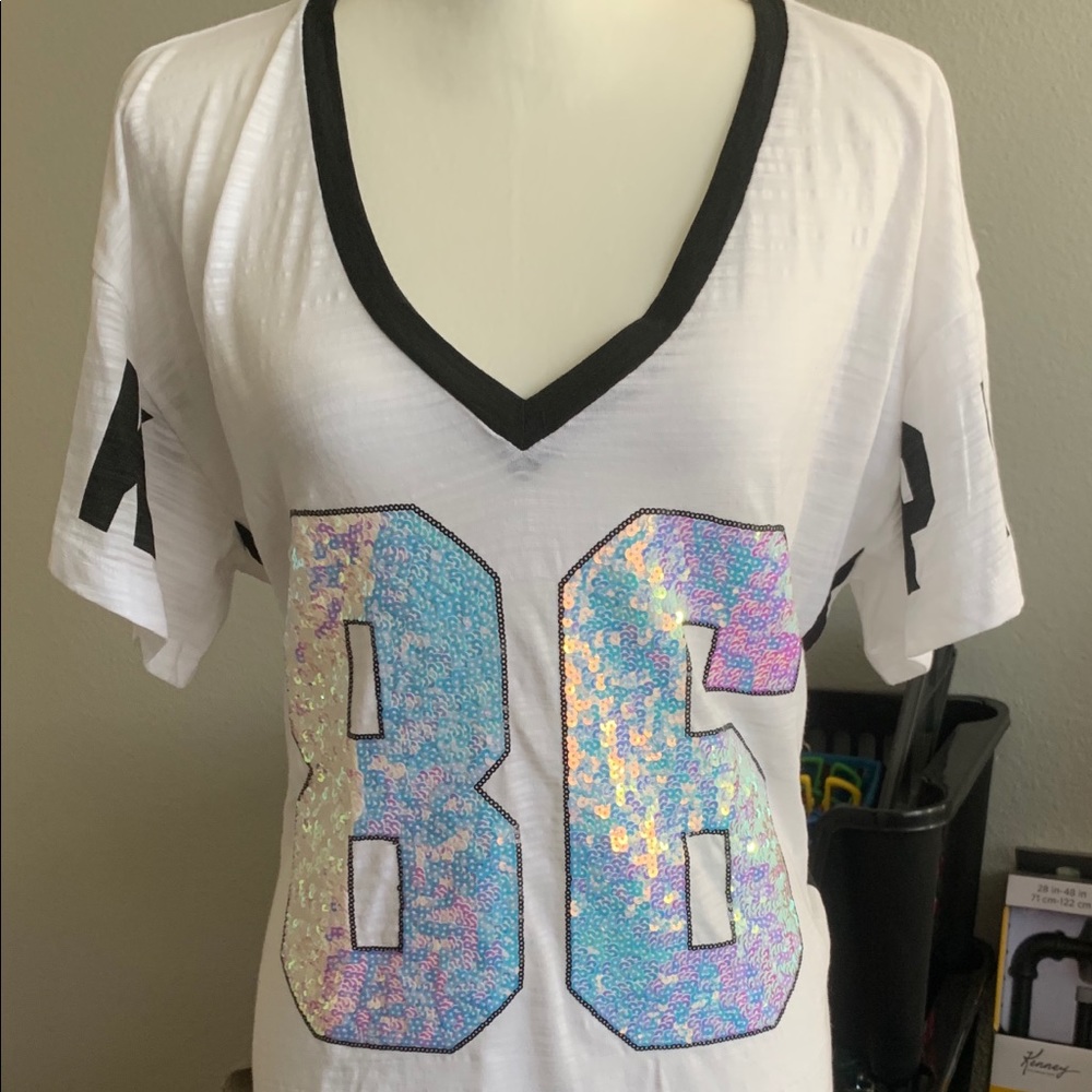 VS Pink Long T Shirt